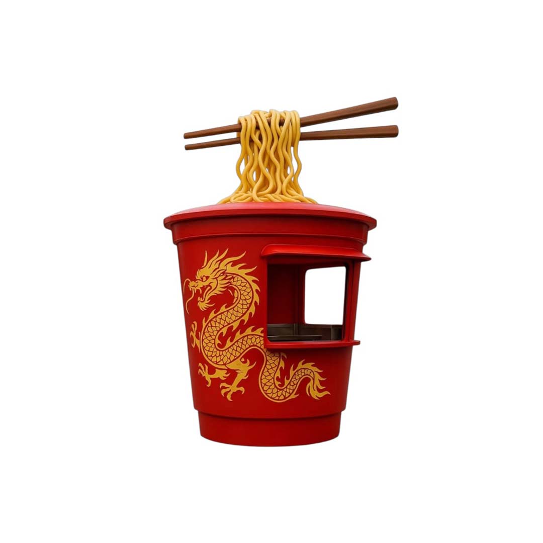 p25 کیوسک طرح نودل